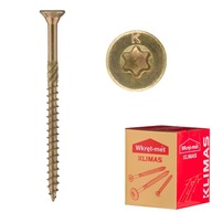 Stolárska skrutka so zápustnou hlavou TORX - 4,5x80/ 250 ks. Stolárska skrutka so zápustnou hlavou TORX - 4,5x80/ 250 ks.