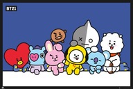 Plagát BT21 pre fanúšikov BTS Mang Cooky 91,5x61 cm Plagát BT21 pre fanúšikov BTS Mang Cooky 91,5x61 cm