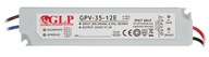 LED ZDROJ GLP 12V/3A 35W GPV-35-12E