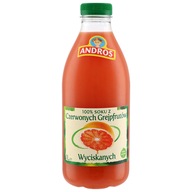 ANDROS Lisovaná šťava z červeného grapefruitu 1L ANDROS Lisovaná šťava z červeného grapefruitu 1L