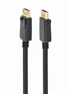 Kábel Gembird CC-DP2-6 DisplayPort 4K čierny 1,8 m