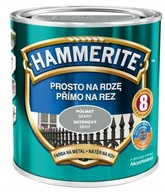 Hammerit rovný na hrdze POLOMATNÁ ŠEDÁ 0,25L Hammerit rovný na hrdze POLOMATNÁ ŠEDÁ 0,25L