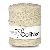 Colinea String sa preplietla pre makramu 100% bavlnu, 5 mm 200 m, zlaté vlákno Colinea String sa preplietla pre makramu 100% bavlnu, 5 mm 200 m, zlaté vlákno