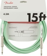 Fender Original 15' Surf Green prístrojový kábel Fender Original 15' Surf Green prístrojový kábel