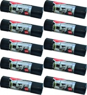Vrecia na odpadky 160L čierne 10 kusov LDPE super pevné kancelárske výrobky x 10 Vrecia na odpadky 160L čierne 10 kusov LDPE super pevné kancelárske výrobky x 10