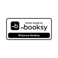 NÁLEPKA NA OKNO Dohodnite si stretnutie na Booksy | 30 x 15 cm NÁLEPKA NA OKNO Dohodnite si stretnutie na Booksy | 30 x 15 cm