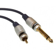 Pripojenie 6,3 Jack wt - RCA wt (3,0 M)