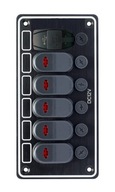 ELEKTRICKÝ PANEL 5 VYPNUTÁ VODEODOLNÁ USB NABÍJAČKA ELEKTRICKÝ PANEL 5 VYPNUTÁ VODEODOLNÁ USB NABÍJAČKA
