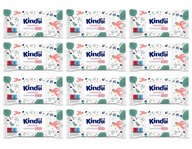 KINDII Vlhčené obrúsky Sensitive 12x60 ks KINDII Vlhčené obrúsky Sensitive 12x60 ks