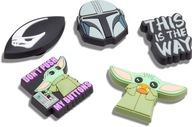 Crocs Jibbitz 5 odznakov 10009674 STAR WARS THE MANDALORIANS Crocs Jibbitz 5 odznakov 10009674 STAR WARS THE MANDALORIANS