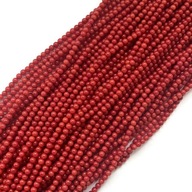 R-19 Prírodná koralová hladká gulička 4mm R-19 Prírodná koralová hladká gulička 4mm