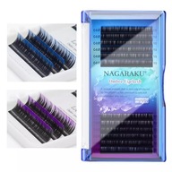 NAGARAKU OMBRE Farebné mihalnice C 0,07 8-13mm MIX NAGARAKU OMBRE Farebné mihalnice C 0,07 8-13mm MIX