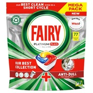 Kapsule do umývačky riadu Fairy Platinum Plus Lemon 77 ks