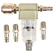 REDUKTOR TLAKU VZDUCHOVÝ FILTER VZDUCHOVÝ SEPARATOR 1/4'' + KONEKTOR TLAKOMERU REDUKTOR TLAKU VZDUCHOVÝ FILTER VZDUCHOVÝ SEPARATOR 1/4'' + KONEKTOR TLAKOMERU