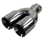 SILENCER TIP nerezový dvojitý okrúhly 58 mm SILENCER TIP nerezový dvojitý okrúhly 58 mm