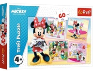 Trefl Puzzle 60 dielikov Lovely Minnie 17360