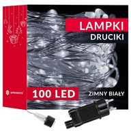 100LED MIKRODRÔTOVÉ LAMPY, STUDENÁ BIELA 100LED MIKRODRÔTOVÉ LAMPY, STUDENÁ BIELA