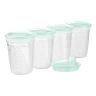 Baby Ono, 4 nádobky na jedlo + náustok Baby Ono, 4 nádobky na jedlo + náustok
