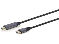 DisplayPort - HDMI kábel GEMBIRD v2.0 4K 1,8 m