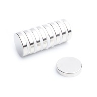 Neodymový magnet valcový MW 25x5 N33 10 ks Neodymový magnet valcový MW 25x5 N33 10 ks