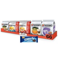 Kapsuly Jacobs Tassimo MegaPack, nové príchute, 5 balení, 66 ks. Kapsuly Jacobs Tassimo MegaPack, nové príchute, 5 balení, 66 ks.