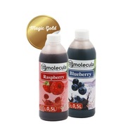 Magic Collection: 2x čučoriedkový, malinový sirup