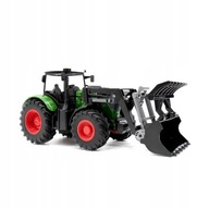 Traktor s poľnohospodárskym strojom, sypačom a sejačkou Traktor s poľnohospodárskym strojom, sypačom a sejačkou