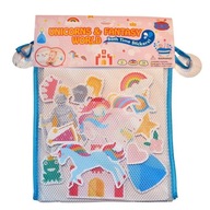 Puzzle samolepky do kúpeľa Unicorns Princess Puzzle samolepky do kúpeľa Unicorns Princess