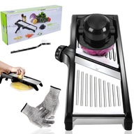 KRÁJAČ ZELENINY, NASTAVITEĽNÝ KUCHYŇSKÝ STRÚHAČ JULIENNE S RUKAVICAMI KRÁJAČ ZELENINY, NASTAVITEĽNÝ KUCHYŇSKÝ STRÚHAČ JULIENNE S RUKAVICAMI
