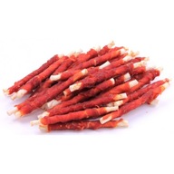 Chico Przysmak tyčinky obalené kačicou 13cm 500g Chico Przysmak tyčinky obalené kačicou 13cm 500g