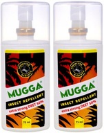 2x MUGGA 75ml repelent proti hmyzu na komáre a kliešte Mugga DEET 50% muga SPRAY 2x MUGGA 75ml repelent proti hmyzu na komáre a kliešte Mugga DEET 50% muga SPRAY