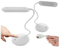 Prenosná dotyková LED lampa nabíjaná pomocou USB + kábla Prenosná dotyková LED lampa nabíjaná pomocou USB + kábla