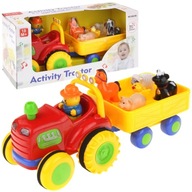 Farmársky traktor so zvukmi Interaktívne zvieratká Farmársky traktor so zvukmi Interaktívne zvieratká