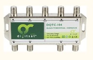 DIGITSAT DQTC-104 zlučovač štvornásobného TV signálu 4x SAT