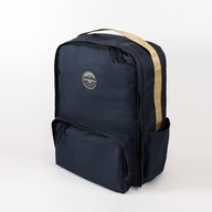farebný ľahký turistický ruksak 20L, námornícka modrá