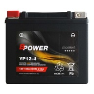 BPower Excellent AGM YP12-4 12V 10Ah 210A YTX12-BS BPower Excellent AGM YP12-4 12V 10Ah 210A YTX12-BS
