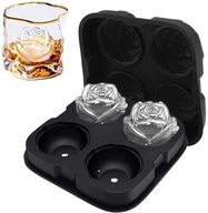 Nová forma na výrobu ľadu na ružovú čokoládu na whisky Nová forma na výrobu ľadu na ružovú čokoládu na whisky