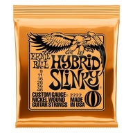 Ernie Ball 2222 struny 9-46 na elektrickú gitaru