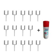 Sada 14 ks Základňa U tyče 140 mm plus ZDARMA Sada 14 ks Základňa U tyče 140 mm plus ZDARMA