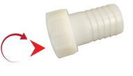 KONEKTOR GW 6/4'' HADICE 40mm POLYAMIDOVÁ KONC.
