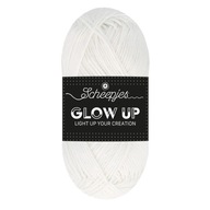 Priadza Scheepjes Glow Up 1001 / sivá Priadza Scheepjes Glow Up 1001 / sivá
