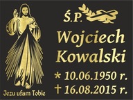 Náhrobná doska plaketa na hrob BŁYSK UV filter Náhrobná doska plaketa na hrob BŁYSK UV filter