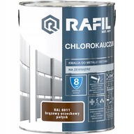 Rafil Chlórkaučuk email na kov, betón, Hnedý orech RAL8011 5l Rafil Chlórkaučuk email na kov, betón, Hnedý orech RAL8011 5l