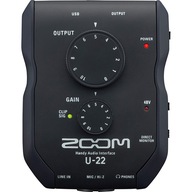 Zoom U22 - mobilné audio rozhranie