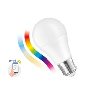 Inteligentná SMART 9W E27 Wi-Fi RGBW LED žiarovka Inteligentná SMART 9W E27 Wi-Fi RGBW LED žiarovka