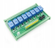 Relé na DIN lištu 5V Arduino 10A 8 kanálov Relé na DIN lištu 5V Arduino 10A 8 kanálov