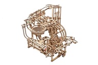 Krokový kladkostroj UGEARS MARBLE RUN s guľôčkovou dráhou Krokový kladkostroj UGEARS MARBLE RUN s guľôčkovou dráhou