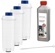 Filter pre stroj DeLonghi 3 x + kávu pre 1000 ml espresso stroj Filter pre stroj DeLonghi 3 x + kávu pre 1000 ml espresso stroj