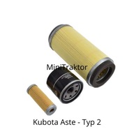 Kubota Aste - Typ 2 - Sada/Sada filtrov