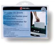 PLACHTY na naolejovanie SHREDDERS REXEL 12 ks PREDĹŽUJTE ŽIVOTNOSŤ SHREDDERA PLACHTY na naolejovanie SHREDDERS REXEL 12 ks PREDĹŽUJTE ŽIVOTNOSŤ SHREDDERA